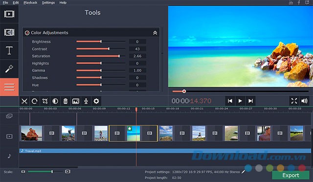 Bộ công cụ làm phim chuyên nghiệp