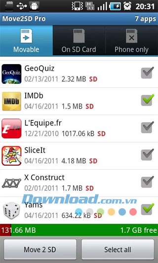 Move 2 SD For Android