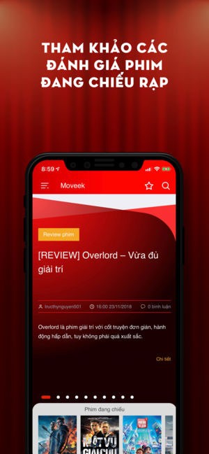 Đánh giá xem chiếu rạp