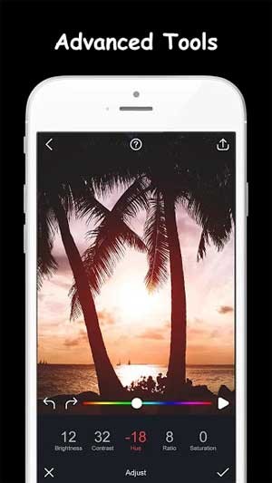 Nhiều công cụ chỉnh sửa nâng cao