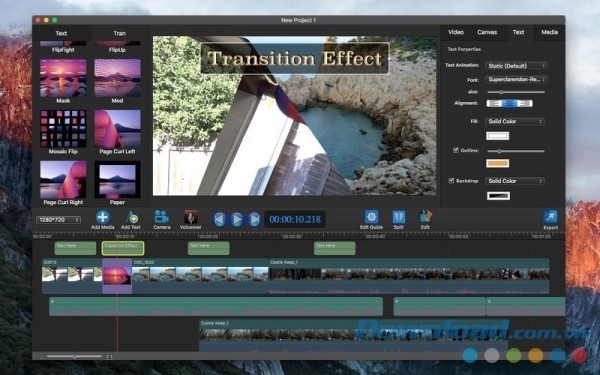 Ứng dụng biên tập video chuyên nghiệp Movie Edit Pro cho Mac