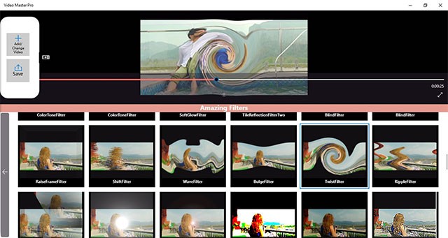 Thêm hiệu ứng, chèn text, logo trong Movie Maker Studio