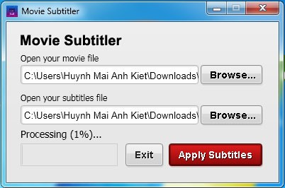Movie Subtitler