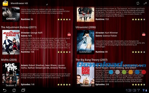 MovieBrowser HD for Tablet Android