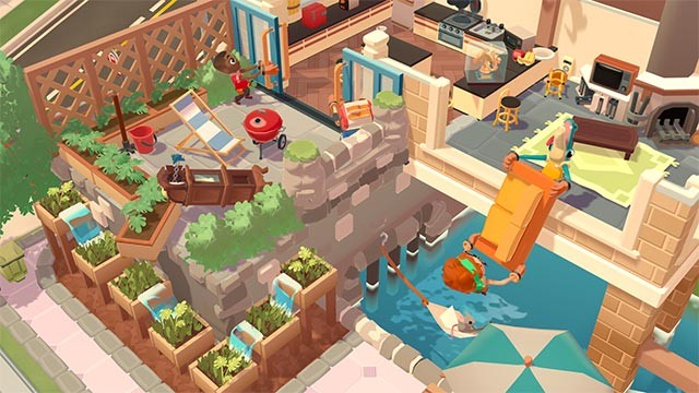 Chơi nội bộ hoặc hợp tác online để cùng nhau đóng gói đồ đạc và dọn nhà chuyên nghiệp