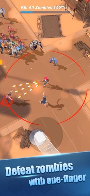 Mow Zombies cho bạn bắn zombie bằng một tay