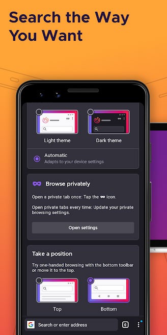 Tìm kiếm cá nhân hóa trên Firefox