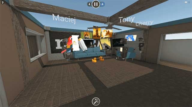 Chia sẻ và truy cập vào phòng ảo bằng một URL