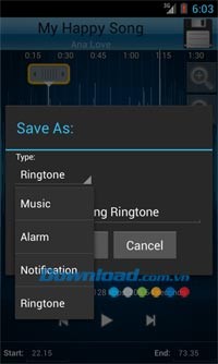 MP3 Cutter and Ringtone Maker for Android