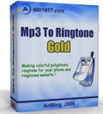 MP3 To Ringtone Gold 8.7 - Phần mềm chuyển đổi nhạc chuông