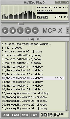 Trình phát nhạc MP3CoolPlay-X