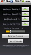 mPassGen for Android - Secure Password Generator