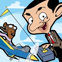 Mr Bean - Flying Teddy iOS 1.0.52: Game Lái Máy Bay Mr Bean