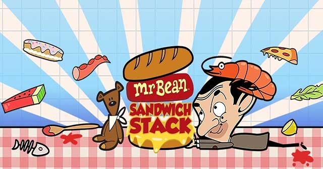 Mr Bean - Sandwich Stack cho Android là game xếp bánh kẹp vui nhộn và hài hước