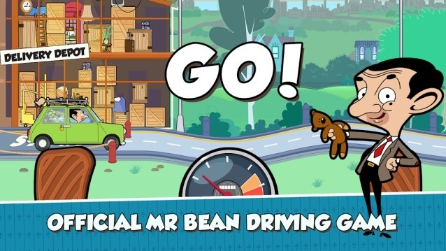 Cùng Mr Bean giao hàng tới mọi nơi trong game Mr Bean - Special Delivery