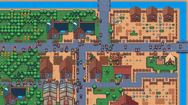 Xây dựng một trang trại tuyệt đẹp để thu hút nhiều dân làng ghé thăm