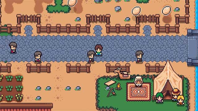 Xây dựng các công trình như nhà kho, chuồng trại, chợ, nhà dân,...