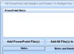 Add Headers and Footers to Multiple PowerPoint Presentations