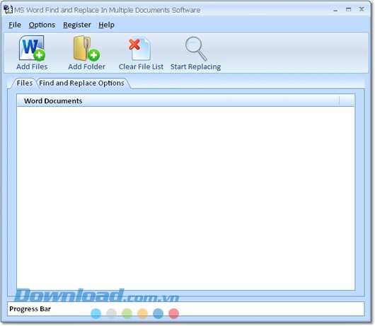 MS Word Find and Replace In Multiple Documents Software