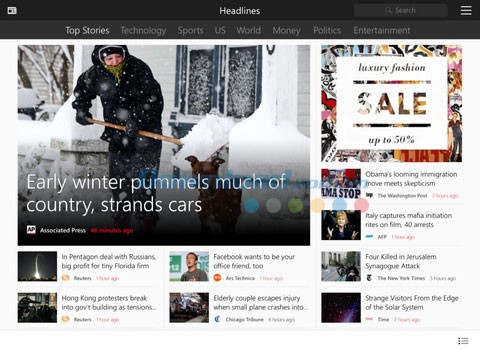 MSN News cho iOS