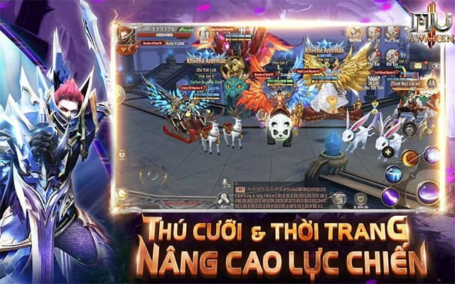 Hệ thống thú cưỡi và trang bị