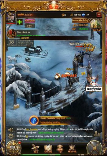 Bản đồ game MU Đại Thiên Sứ H5 đa dạng