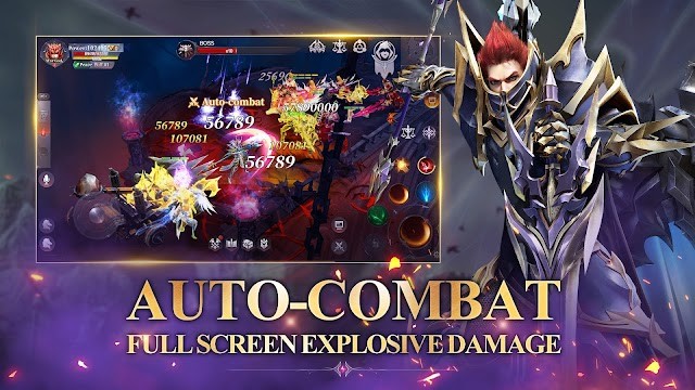 Tự động chiến đấu, hiệu ứng chiến đấu bùng nổ toàn màn hình