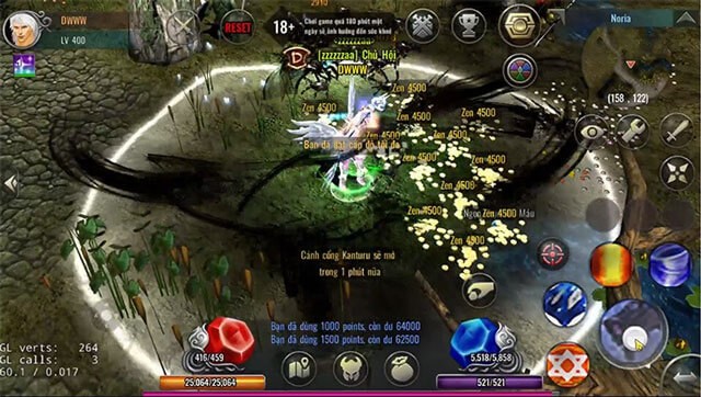 Game nhập vai lục địa MU khám phá vùng đất Huyền Bí