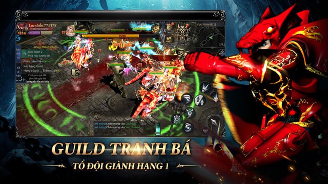 Hoạt động Guild tranh bá - Tổ đội giành hạng 1