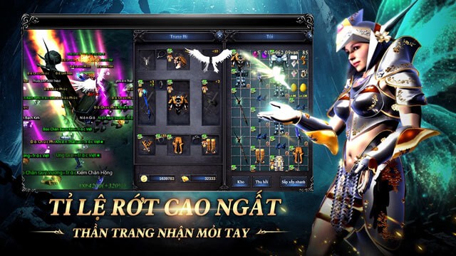 Tỉ lệ rớt đồ cao ngất - Thần trang nhận mỏi tay
