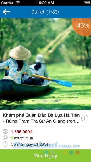 Deal khuyến mại, giảm giá