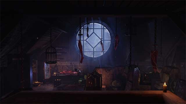 Trong MUE - Memento Mori, bạn sẽ khám phá một mê cung đầy ác mộng