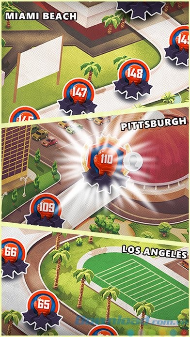 Thi đấu tại nhà khu vực