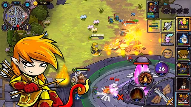 Lập nhóm để hợp tác với bạn bè hoặc chống lại họ