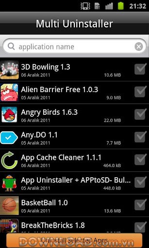 Multi Uninstaller For Android