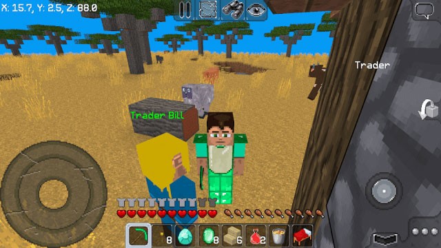 MultiCraft có cách chơi và đồ họa gần giống Minecraft