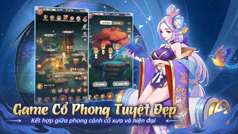 Game kết hợp phong cách cổ xưa và hiện đại