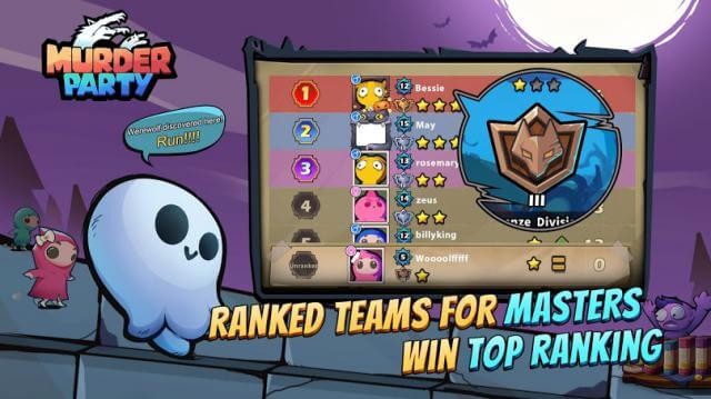 Chơi Murder Party theo đội và cố gắng xếp ở vị trí cao