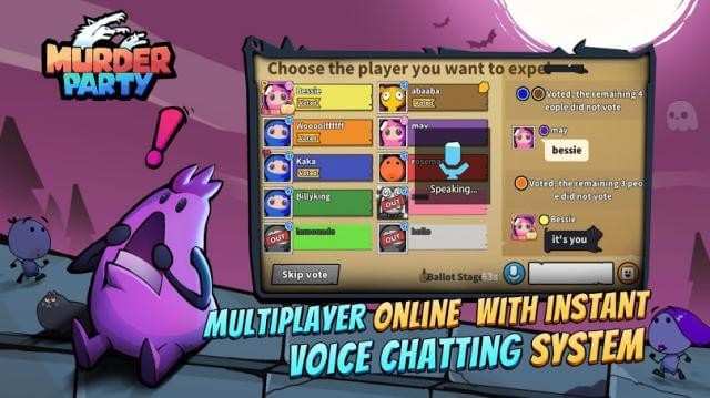 Game nhiều người chơi, trao đổi qua hệ thống chat voice