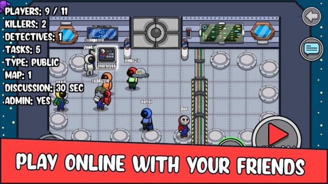 Tham gia vào bữa tiệc giết người bí ẩn trong Murder us cùng bạn bè