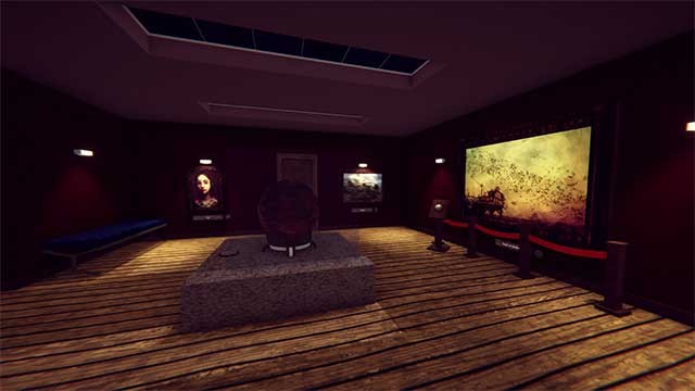 Khám phá phòng trưng bày tranh vào ban đêm để tìm kiếm manh mối