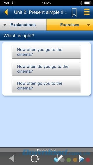 Bài tập tương tác