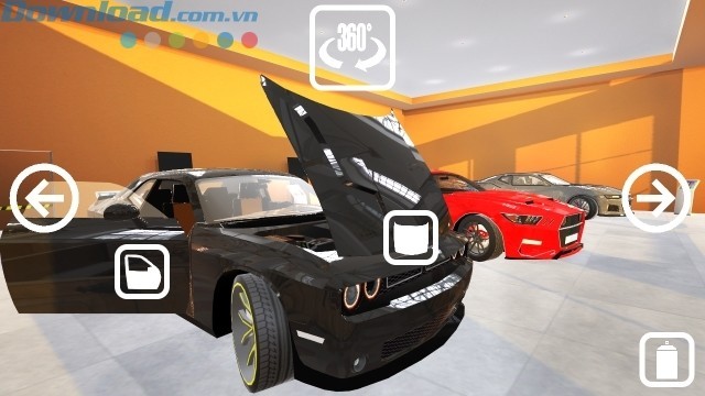 Chọn chiếc xe mình thích trong garage