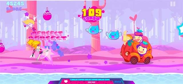 Game âm nhạc kết hợp hành động đi cảnh sôi động - Muse Dash