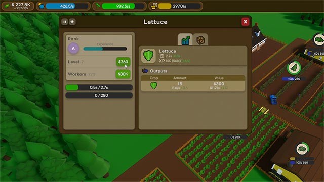 Tiến bộ để mở khóa hàng loạt cây trồng, công thức và công nghệ mới