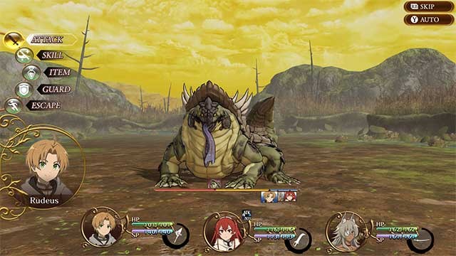 Lập nhóm với các nhân vật yêu thích của bạn và chiến đấu với quái vật