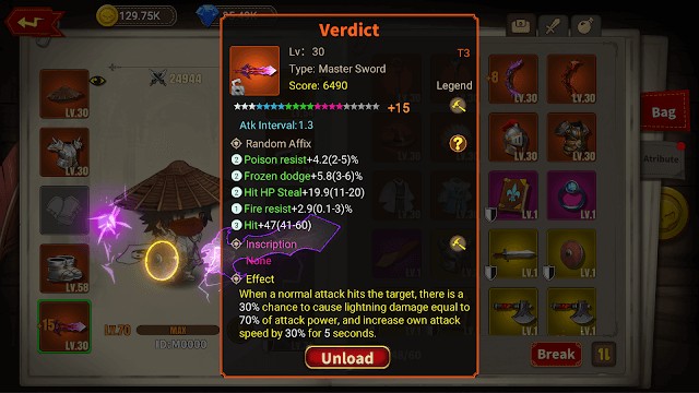 Trang bị những vũ khí mạnh mẽ cho hiệp sĩ nấm của bạn trong Mushroom Knight