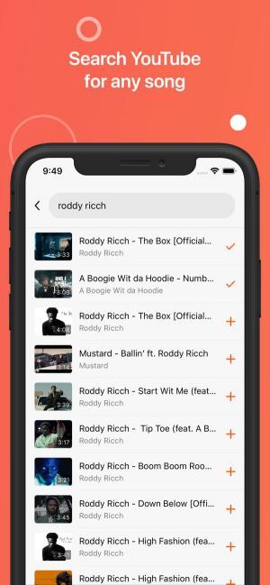 Tìm kiếm bài hát yêu thích trên YouTube