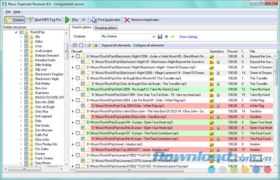 Music Duplicate Remover