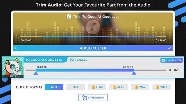 Music Editor là ứng dụng cắt ghép nhạc, chỉnh sửa âm thanh miễn phí cho Win 10